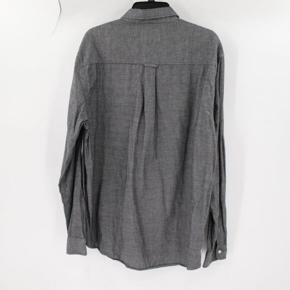 Carhartt Kyoto Shirt Men's 2XL Slim Speckled Long Sleeve Button Down Cotton - Picture 8 of 12